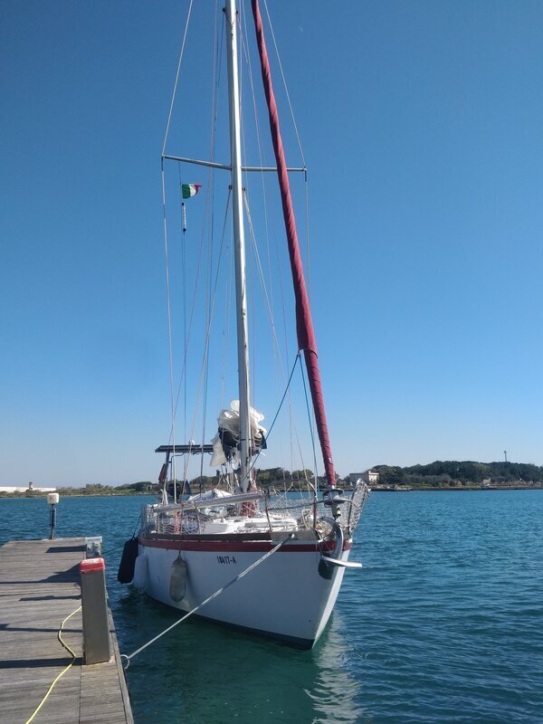 Arrival in Brindisi