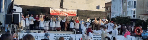Traditionelle Tanzaufführung